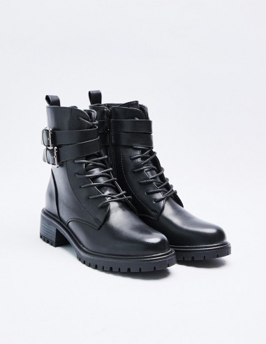 BOTÍN MILITAR EFECTO PIEL BOTÍN MILITAR EFECTO PIEL