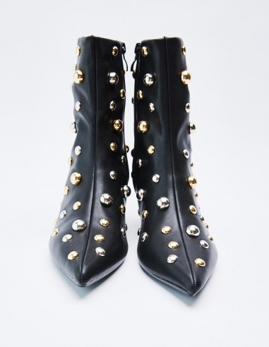 BOTÍN TACÓN EFECTO PIEL