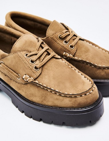 ZAPATO PLATAFORMA  CORDONES ZAPATO PLATAFORMA  CORDONES