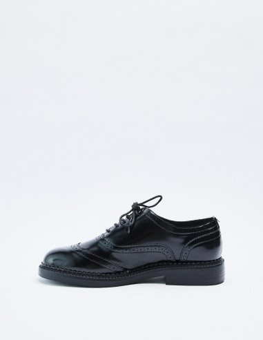 ZAPATOS OXFORD EFECTO BRILLANETE ZAPATOS OXFORD EFECTO BRILLANETE