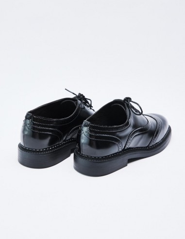 ZAPATOS OXFORD EFECTO BRILLANETE ZAPATOS OXFORD EFECTO BRILLANETE