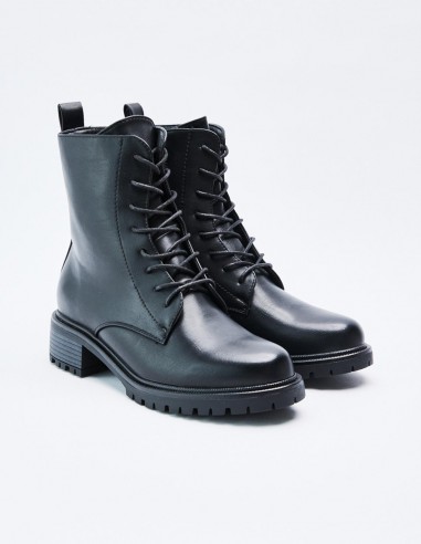 BOTÍN MILITAR EFECTO PIEL BOTÍN MILITAR EFECTO PIEL