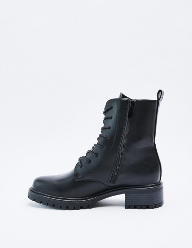 BOTÍN MILITAR EFECTO PIEL BOTÍN MILITAR EFECTO PIEL