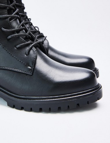 BOTÍN MILITAR EFECTO PIEL BOTÍN MILITAR EFECTO PIEL