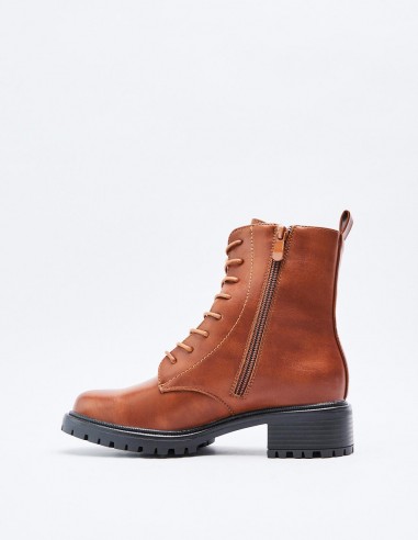 BOTÍN MILITAR EFECTO PIEL BOTÍN MILITAR EFECTO PIEL