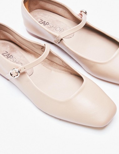 ZAPATO PLANO EFECTO PIEL ZAPATO PLANO EFECTO PIEL