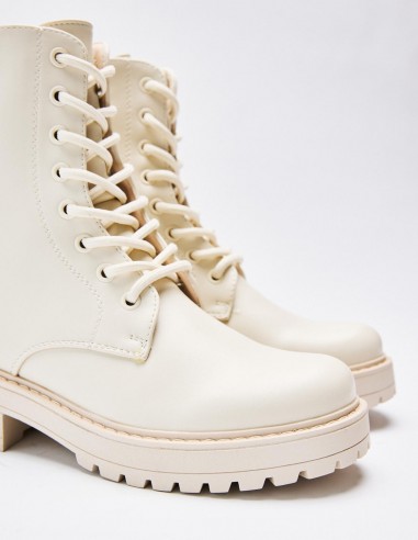 BOTÍN MILITAR EFECTO PIEL BOTÍN MILITAR EFECTO PIEL