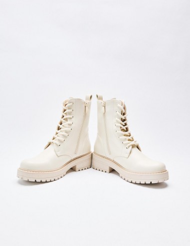 BOTÍN MILITAR EFECTO PIEL BOTÍN MILITAR EFECTO PIEL