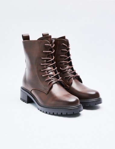 BOTÍN MILITAR EFECTO PIEL BOTÍN MILITAR EFECTO PIEL