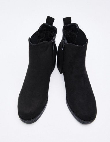 BOTÍN TACÓN EFECTO SERRAJE BOTÍN TACÓN EFECTO SERRAJE