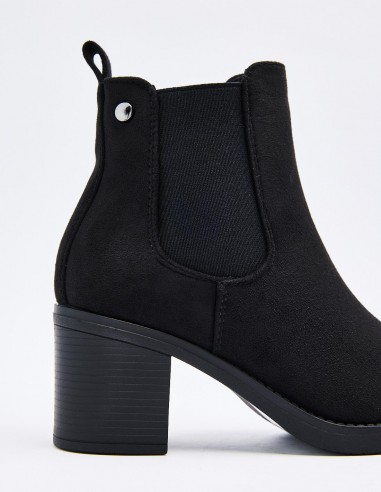 BOTÍN TACÓN EFECTO SERRAJE BOTÍN TACÓN EFECTO SERRAJE