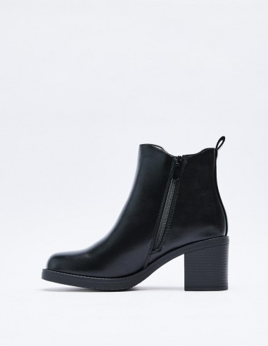 BOTÍN  TACÓN EFECTO PIEL