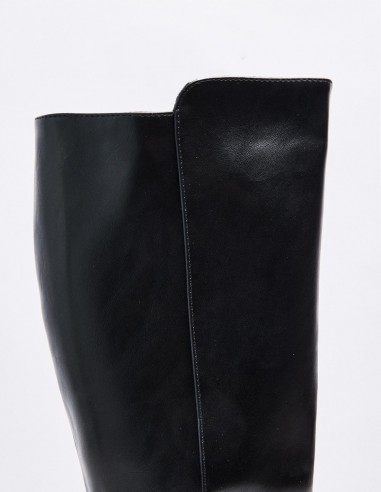 BOTA TACÓN  HÍPICA HEBILLA