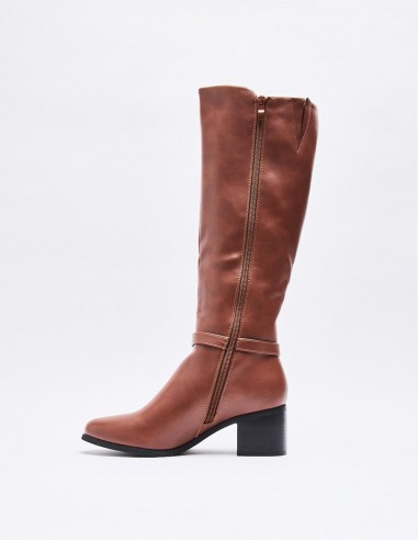 BOTA TACÓN  HÍPICA HEBILLA BOTA TACÓN  HÍPICA HEBILLA