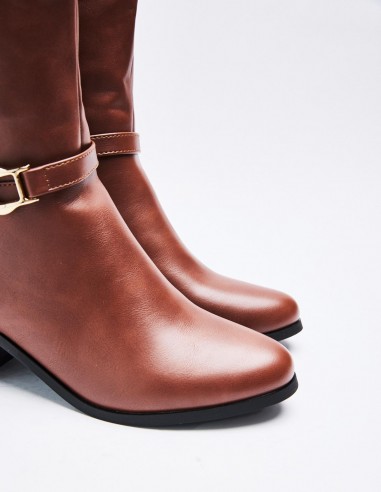 BOTA TACÓN  HÍPICA HEBILLA BOTA TACÓN  HÍPICA HEBILLA