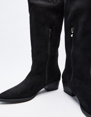 BOTA ALTA EFECTO SERRAJE BOTA ALTA EFECTO SERRAJE