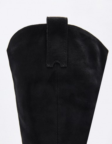 BOTA ALTA EFECTO SERRAJE BOTA ALTA EFECTO SERRAJE