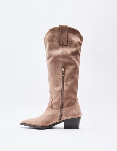 BOTA ALTA EFECTO SERRAJE