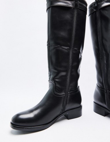 BOTA PLANA HEBILLAS BOTA PLANA HEBILLAS