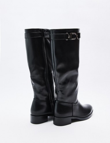 BOTA PLANA HEBILLAS BOTA PLANA HEBILLAS