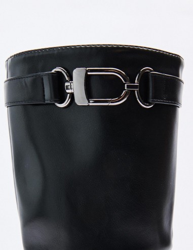 BOTA PLANA HEBILLAS BOTA PLANA HEBILLAS