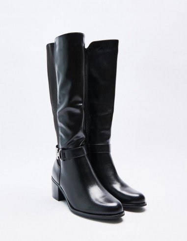 BOTA TACÓN ANCHO HEBILLAS BOTA TACÓN ANCHO HEBILLAS