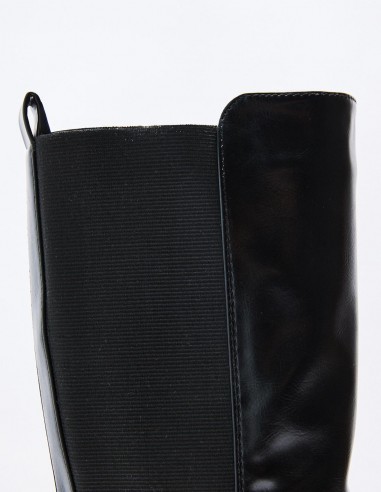 BOTA TACÓN ANCHO HEBILLAS BOTA TACÓN ANCHO HEBILLAS