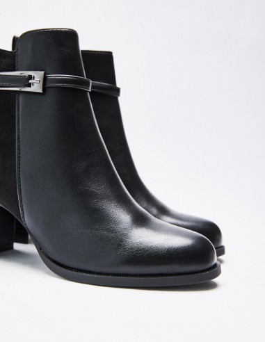 BOTÍN  TACÓN ANCHO BOTÍN  TACÓN ANCHO