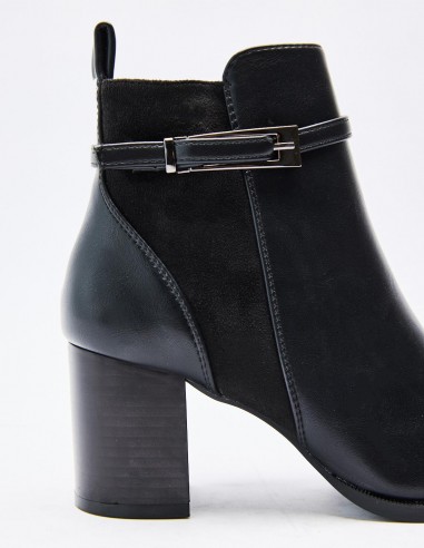 BOTÍN  TACÓN ANCHO BOTÍN  TACÓN ANCHO