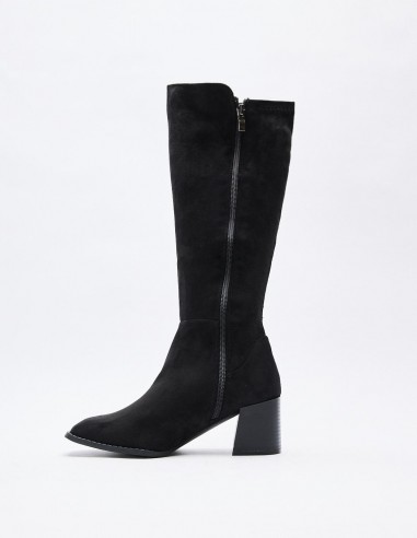 BOTA TACÓN EFECTO SERRAJE BOTA TACÓN EFECTO SERRAJE