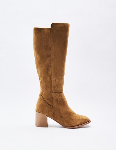 BOTA TACÓN EFECTO SERRAJE BOTA TACÓN EFECTO SERRAJE