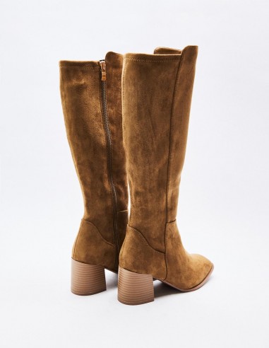 BOTA TACÓN EFECTO SERRAJE BOTA TACÓN EFECTO SERRAJE