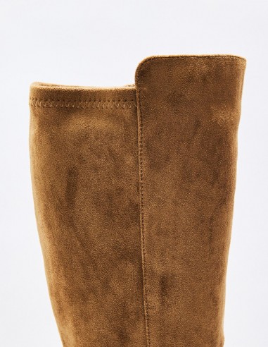 BOTA TACÓN EFECTO SERRAJE BOTA TACÓN EFECTO SERRAJE