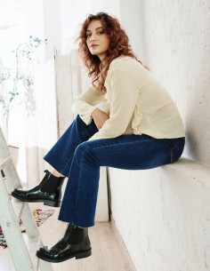 BOTÍN PLANO EFECTO PIEL