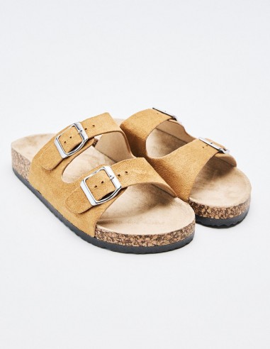 SANDALIA  EFECTO SERRAJE