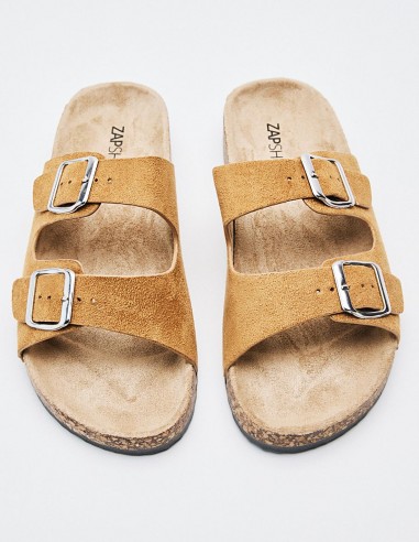 SANDALIA  EFECTO SERRAJE