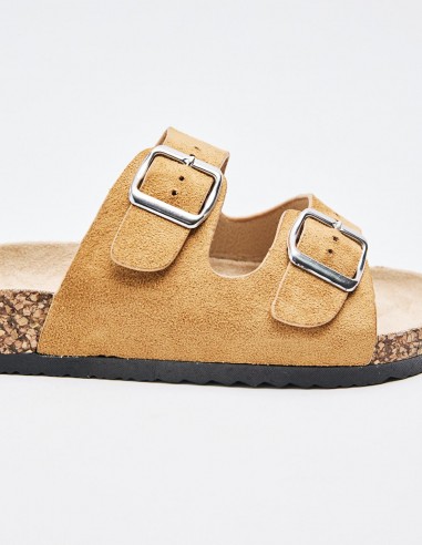 SANDALIA  EFECTO SERRAJE