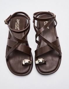 SANDALIA EFECTO PIEL 2