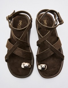 SANDALIA EFECTO SERRAJE 2