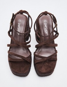 SANDALIA TACÓN YUTE 2