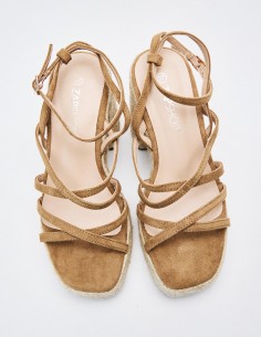 SANDALIA TACÓN YUTE 2