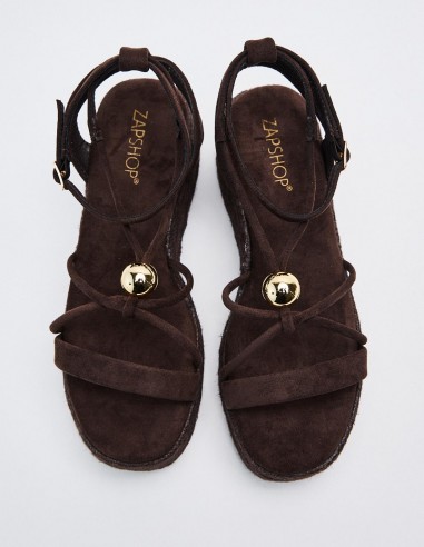 SANDALIA PLATAFORMA YUTE