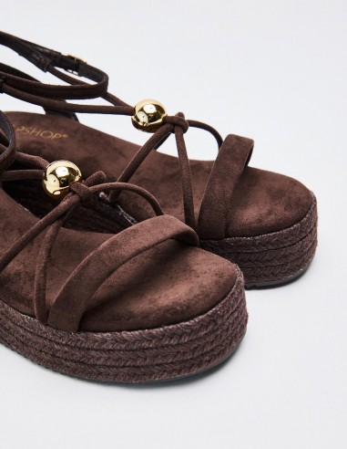 SANDALIA PLATAFORMA YUTE