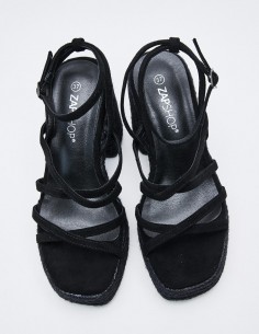 SANDALIA TACÓN YUTE 2