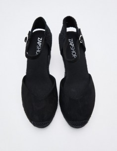 ZAPATO CUÑA EFECTO SERRAJE 2