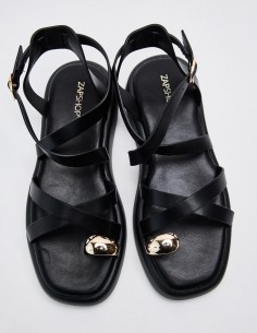 SANDALIA EFECTO PIEL 2