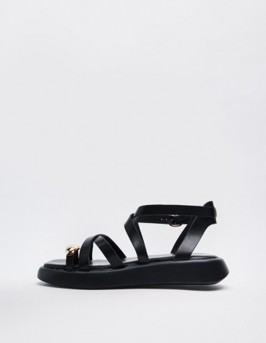 SANDALIA EFECTO PIEL