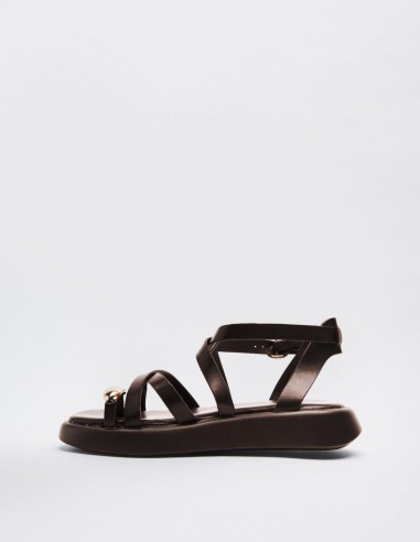 SANDALIA EFECTO PIEL