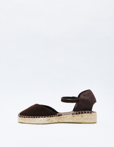 ALPARGATA  PLANA EFECTO SERRAJE