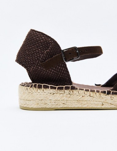 ALPARGATA  PLANA EFECTO SERRAJE